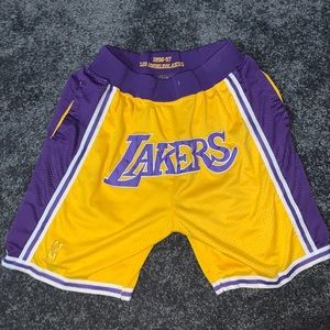 NBA LAKERS SHORTS